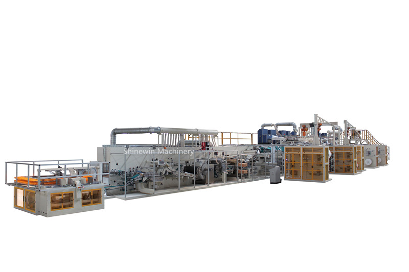 Baby Training Pants Machine 婴儿拉拉裤生产线